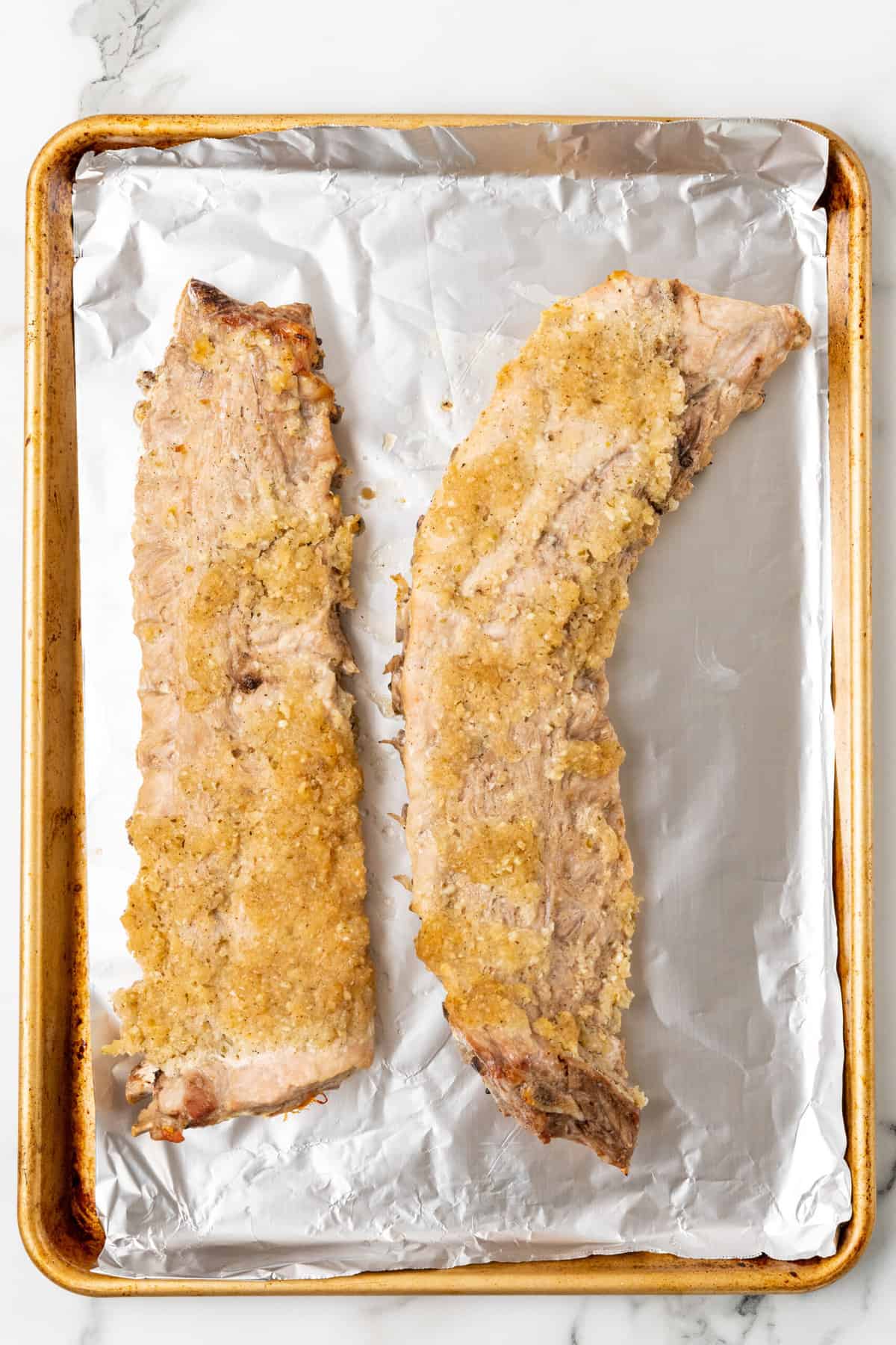 Oven Baked Pork Ribs (Brazilian-Style) - Easy and Delish