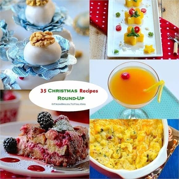 35 Christmas Recipes Round-Up - Easy and Delish