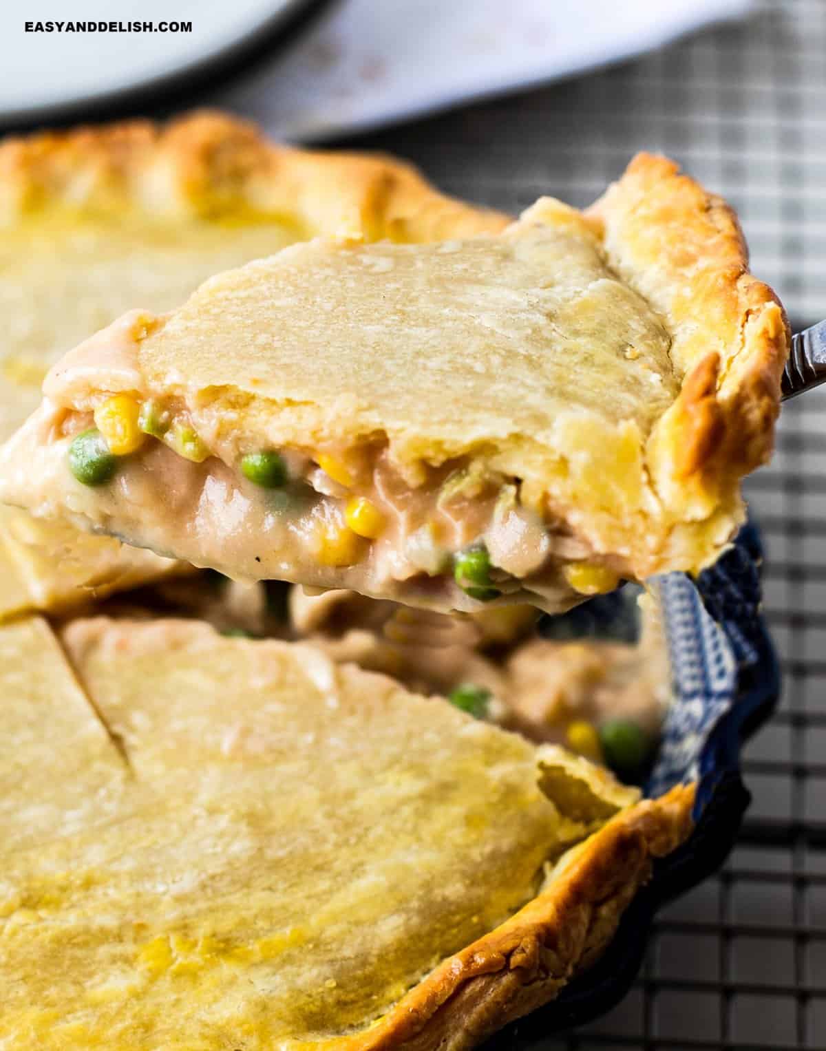 Homemade Chicken Pot Pie (Empadão) - Easy and Delish