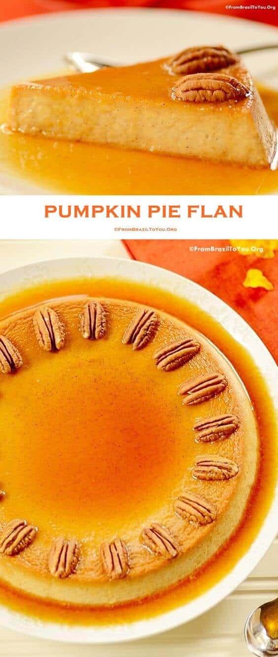 Easy Pumpkin Pie Flan Recipe Easy and Delish