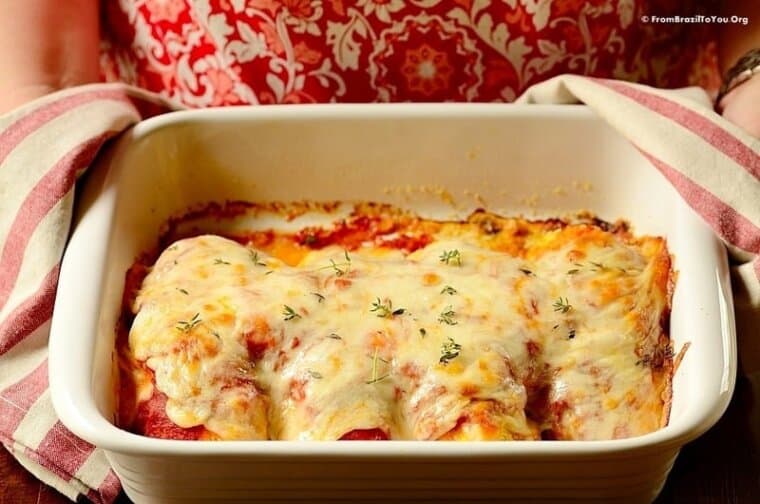 Gluten-Free Chicken Parmesan (Baked) - Easy and Delish