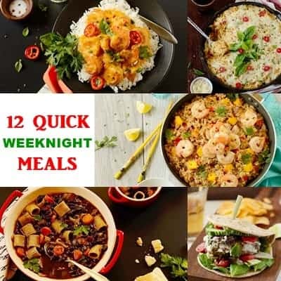 12 Quick Weeknight Meals to Make Dinner Easier - Easy and Delish