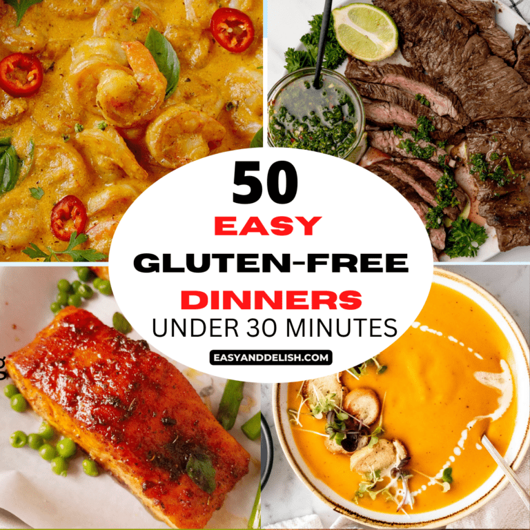 50 Easy GlutenFree Dinners Easy and Delish