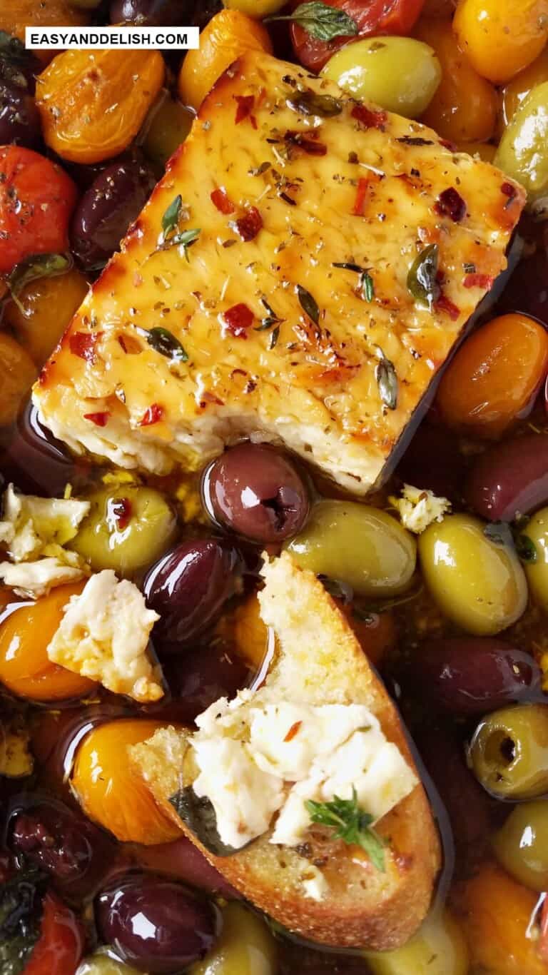 Baked Feta Recipe - Easy and Delish