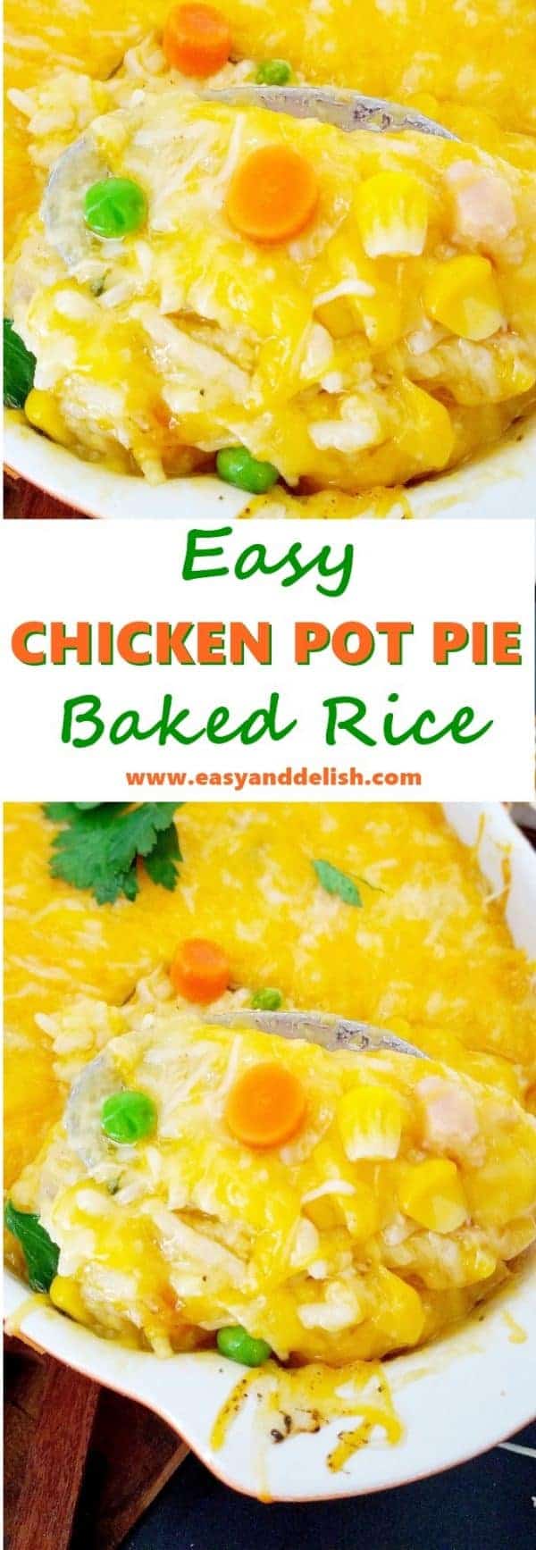 Chicken Baked Rice - Easy and Delish