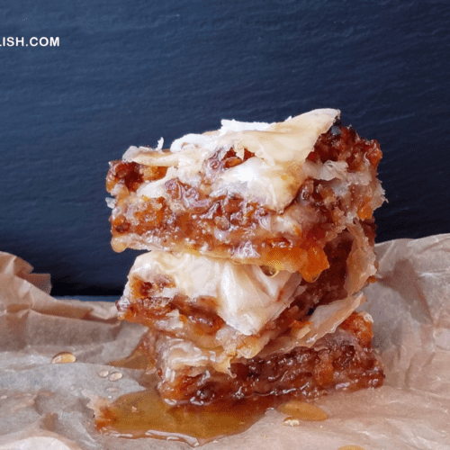 Baklava with Hazelnuts & Walnuts