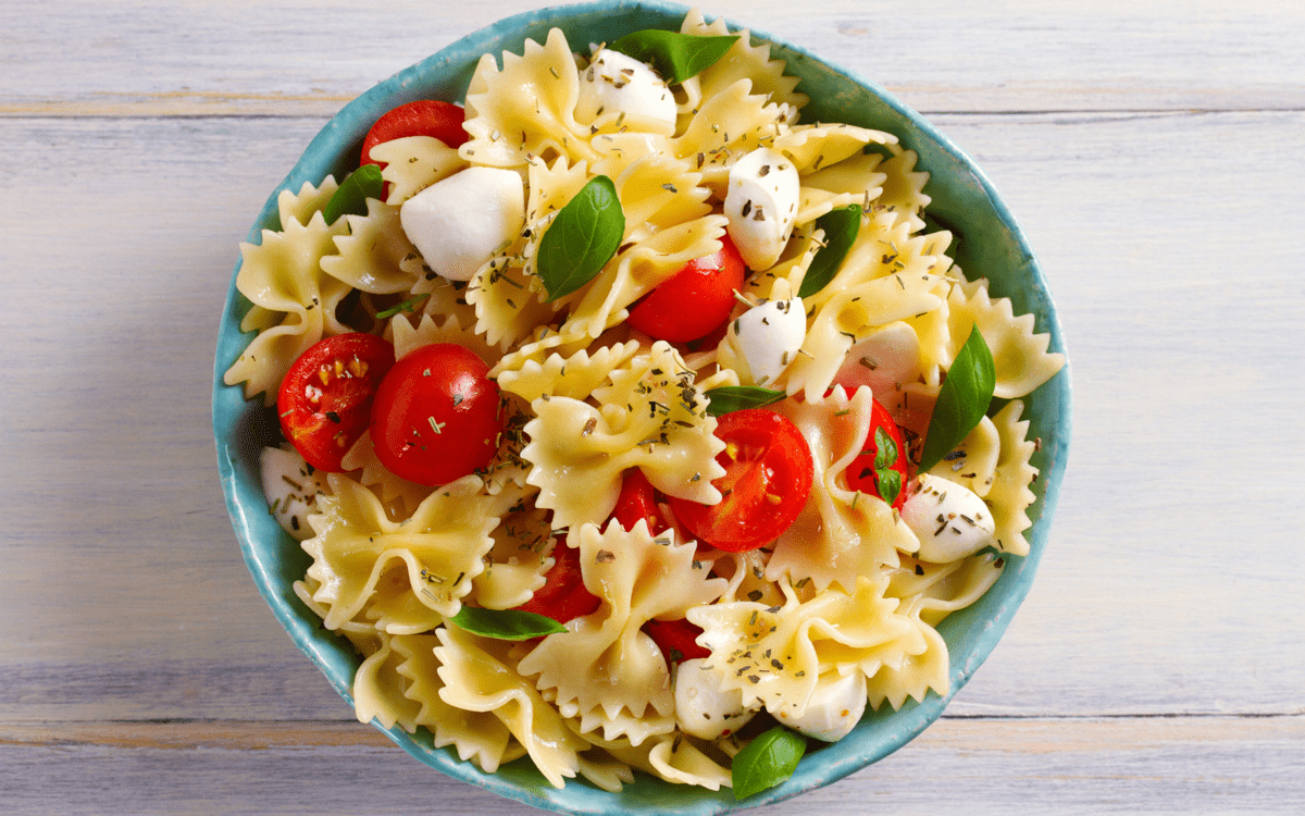 Caprese Pasta Salad - Easy and Delish