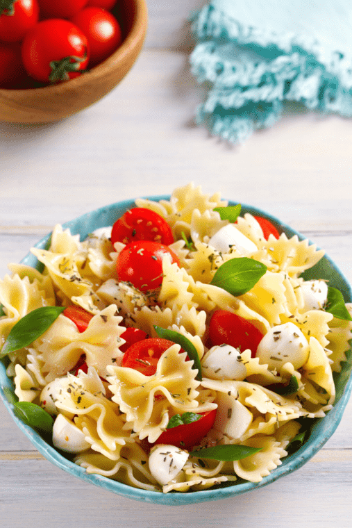 Caprese Pasta Salad - Easy and Delish