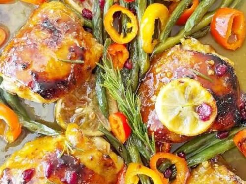 Sheet-Pan Honey Mustard Chicken