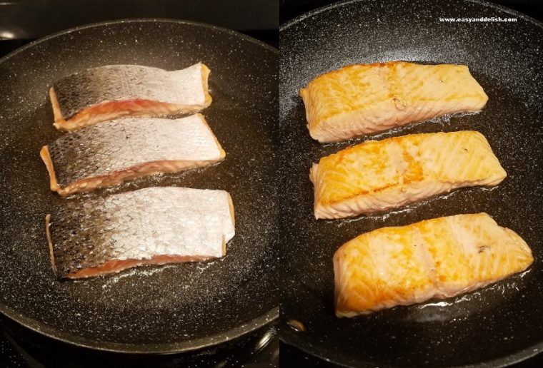 One Pan Teriyaki Salmon with Snap Peas - Easy and Delish