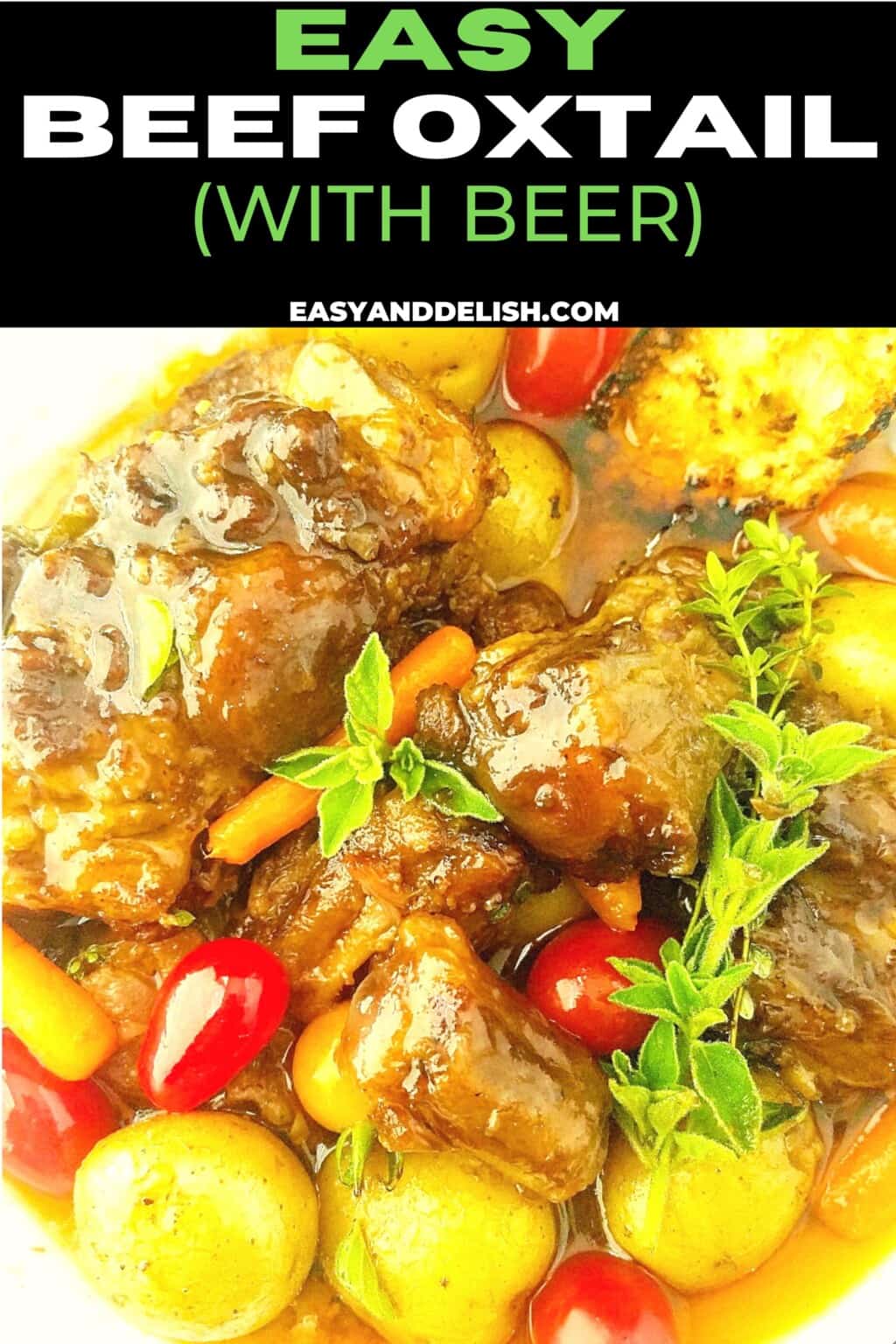 Beef Oxtail (with Beer) - Easy And Delish