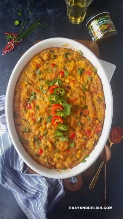 Mexican Cornbread Dressing Casserole Recipe Easy And Delish