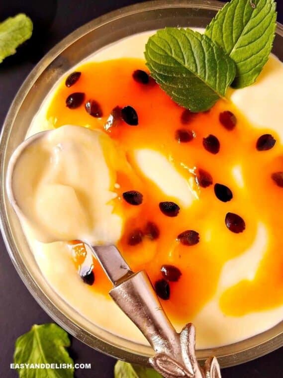 Passion Fruit Mousse Easy And Delish 9824