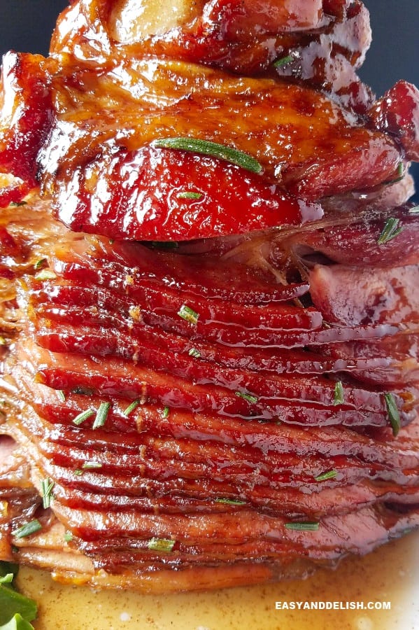 EASY Honey Baked Ham [step by step VIDEO] - The Recipe Rebel