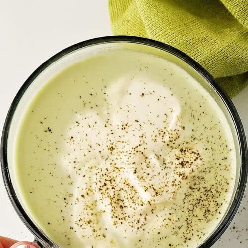 Honey Cinnamon Matcha Latte Recipe With Milkadamia