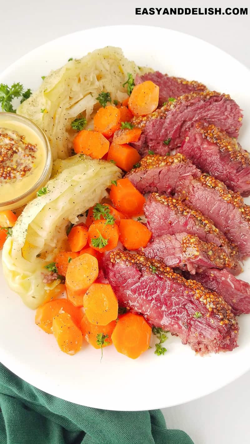 Instant Pot Corned Beef And Cabbage Tender Juicy Easy And Delish