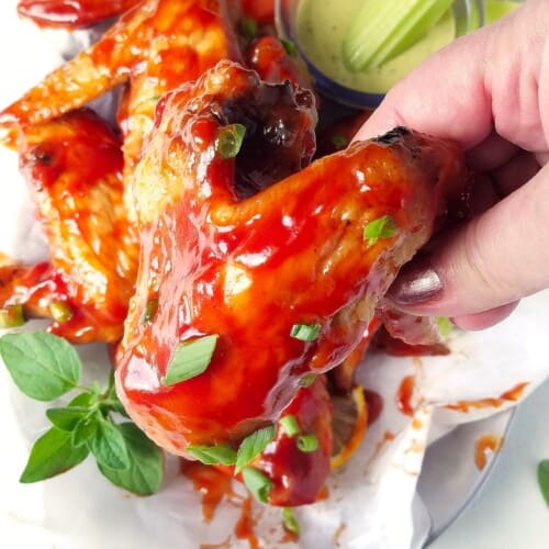 Air Fryer Wings (The Best Ever) - Easy Peasy Meals