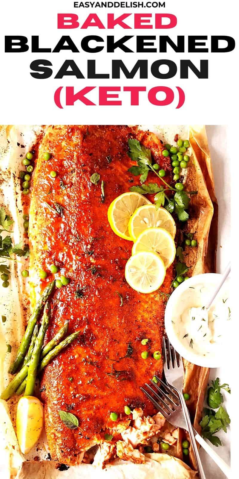 Baked Blackened Salmon Recipe