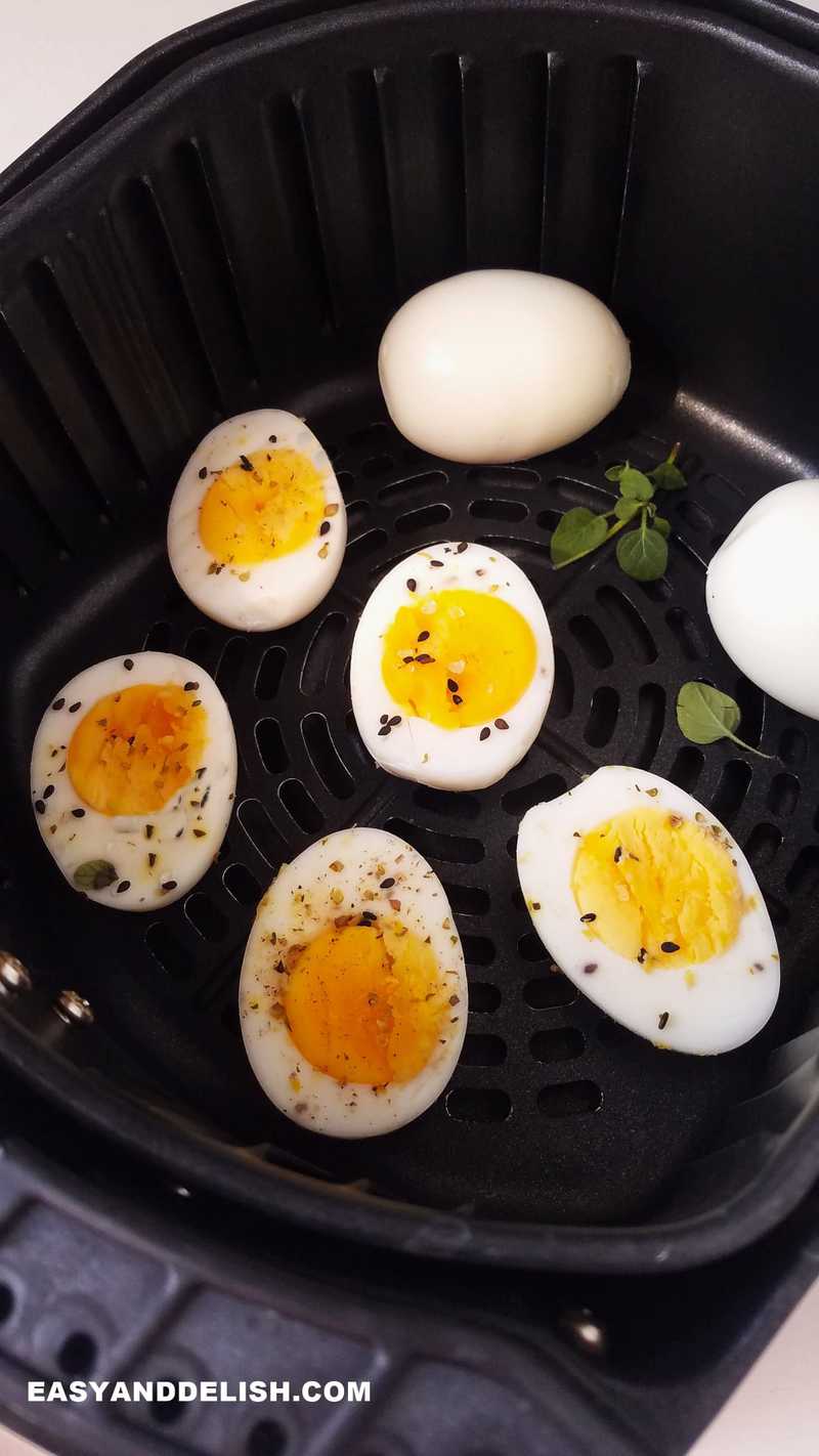 Air Fryer Hard Boiled Eggs - Easy and Delish