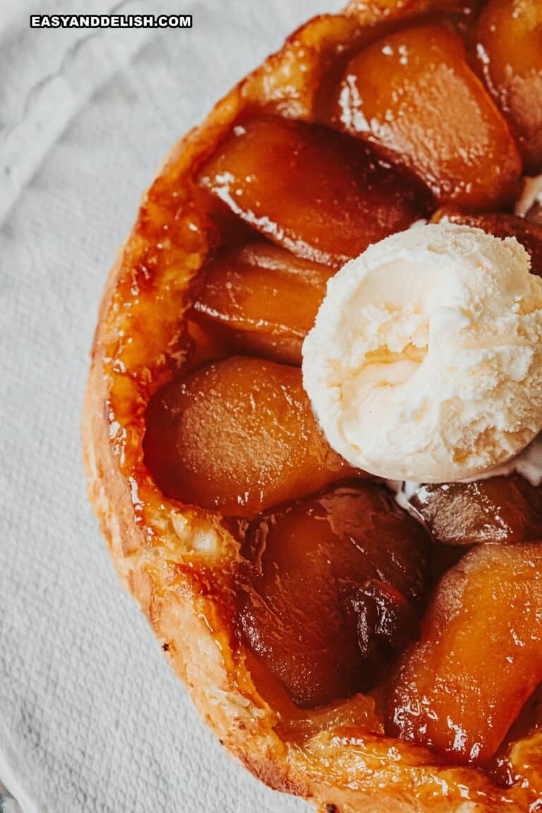 Tarte Tatin (Easy Recipe) - Easy And Delish