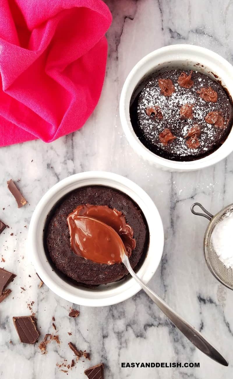 Chocolate Lava Mug Cake 1 Minute Easy And Delish 2837