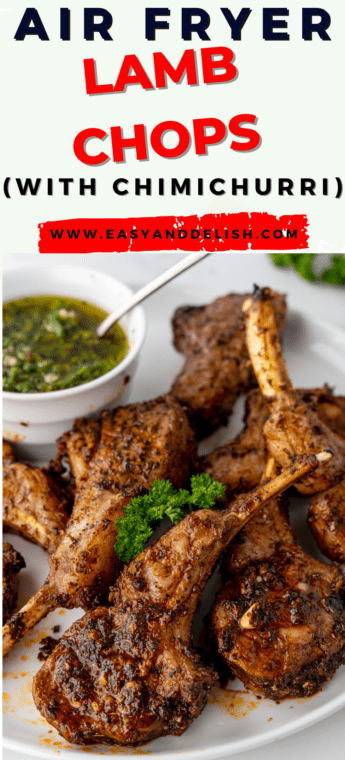 Air Fryer Lamb Chops - Easy and Delish