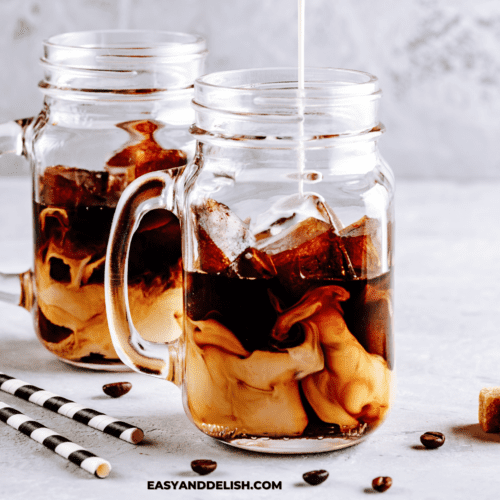 Iced Vanilla Latte (Better than Starbucks) - Easy and Delish