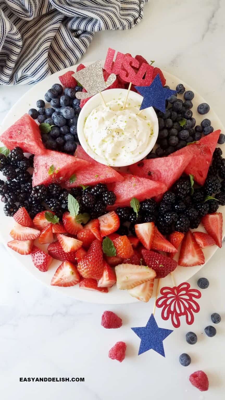 Cream Cheese Fruit Dip (Keto) - Easy and Delish