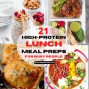 21 High-Protein Meal Preps For Lunch - Easy And Delish