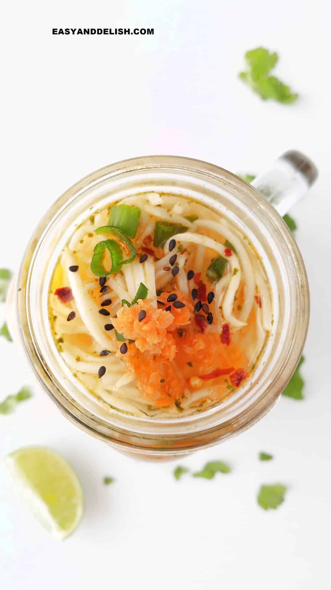 Sweet Chili Chicken Instant Mason Jar Soup - Meal Plan Addict