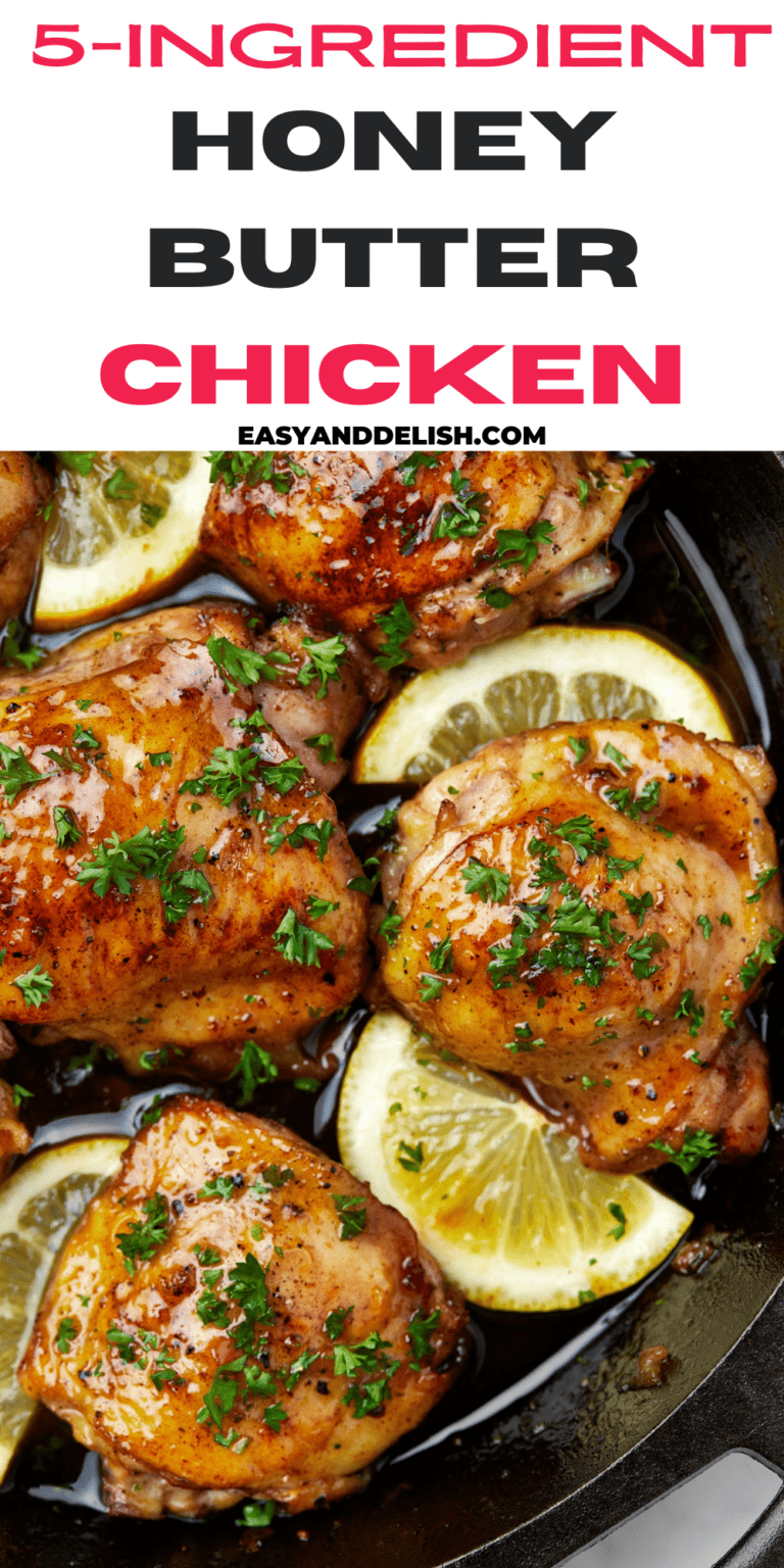 Honey Butter Chicken - Easy and Delish