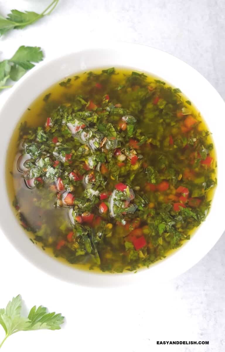 Authentic Chimichurri Recipe - Easy And Delish