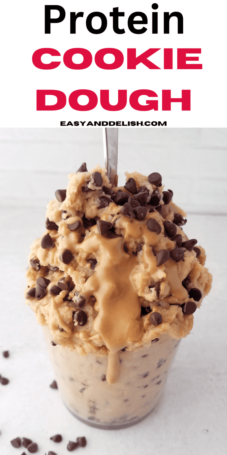 Protein Cookie Dough - Easy and Delish