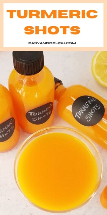 Turmeric Shots - Easy and Delish